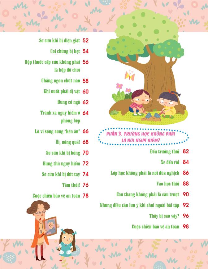 Sách Rèn Kĩ Năng An Toàn Và Tự Vệ Cho Trẻ