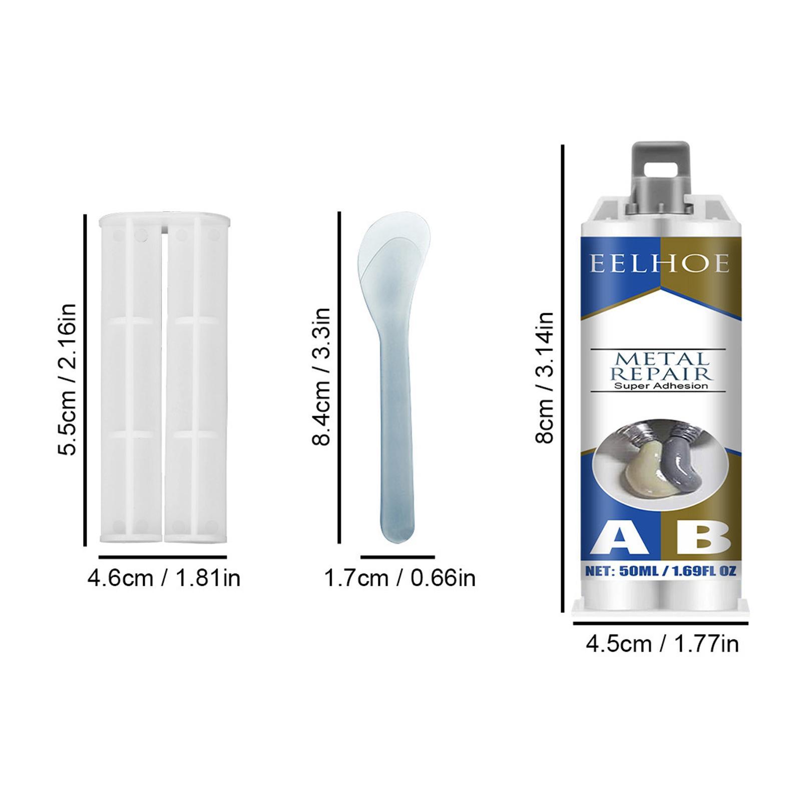 Metal Repair Glue A B Soldering Glue High Temp Adhesive Glue for Welding Metal