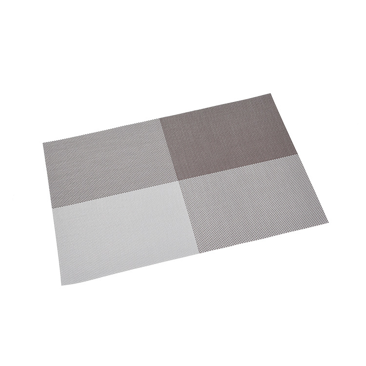 Tấm lót bàn ăn hoa văn lưới caro 4 màu 30x45cm