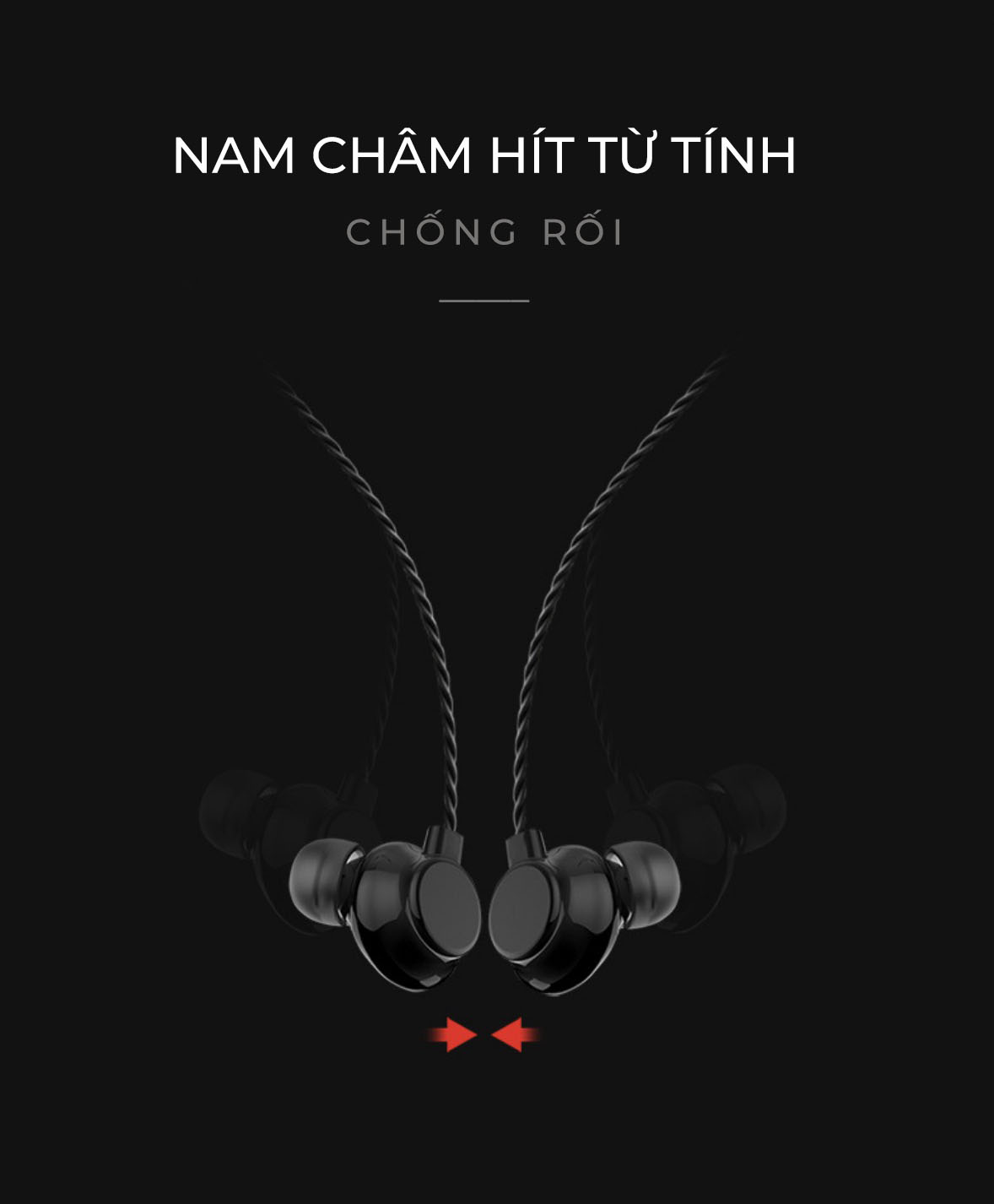 Tai nghe âm thanh trung thực TRNH1, bass êm, tặng hộp đựng - Hàng nhập khẩu