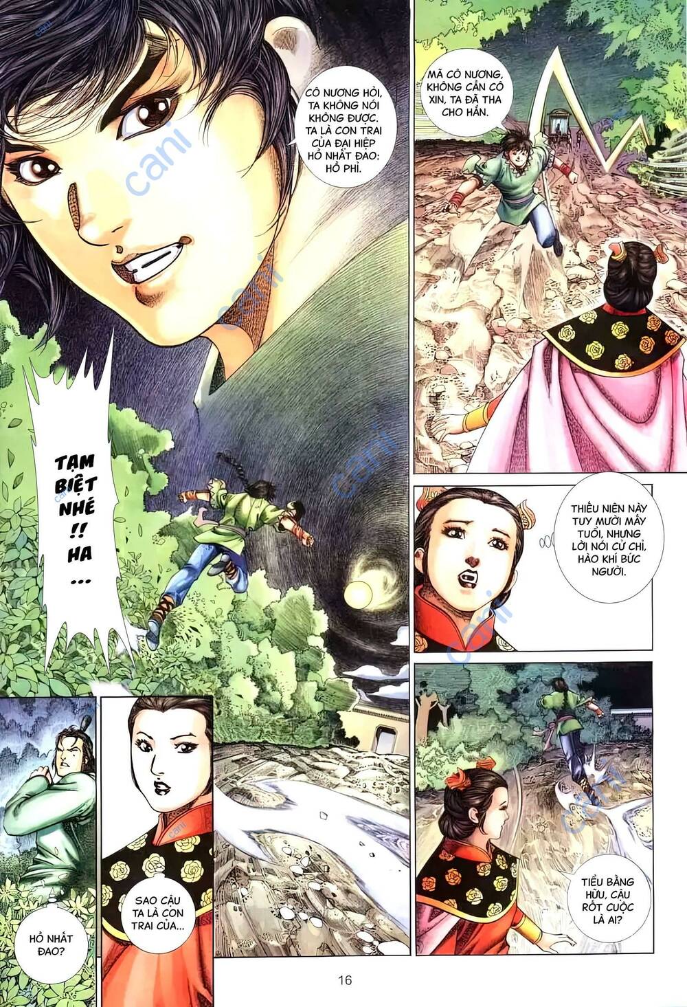 tuyết sơn phi hồ - mã vinh thành chapter 11 16