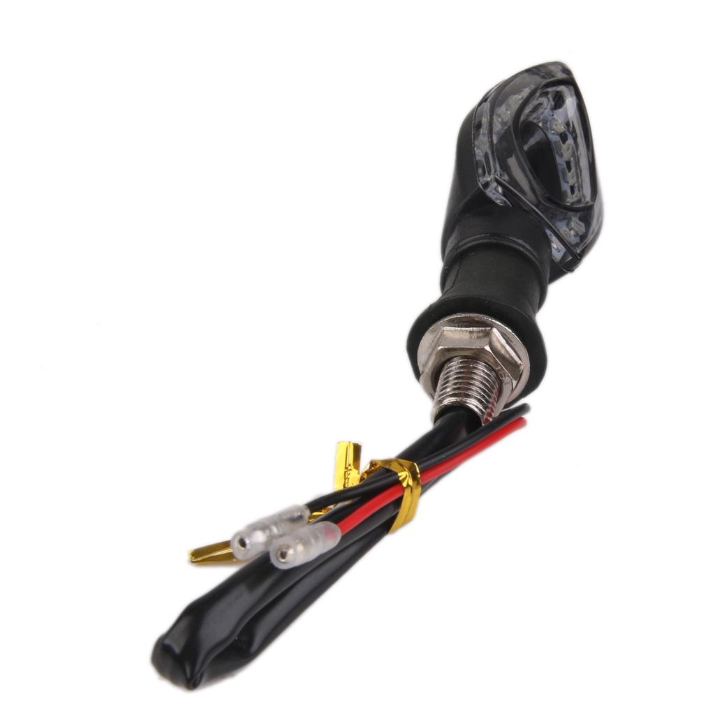 4pcs Universal Motorcycle 12 LED Blinker  Indicators Amber Light
