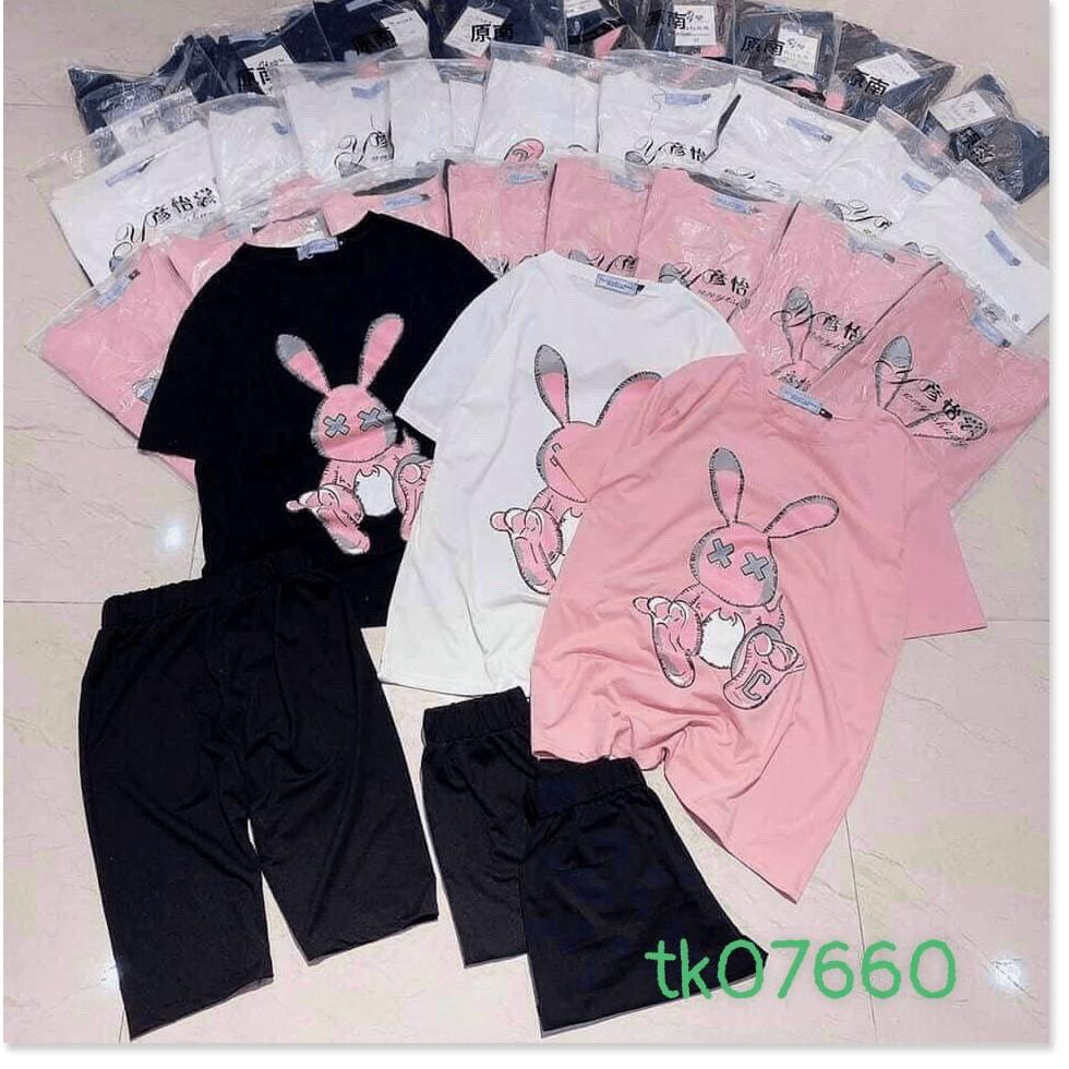 Đồ bộ nữ thun cộc tay dễ thương mềm mại THỜI TRANG LANO STORE 99