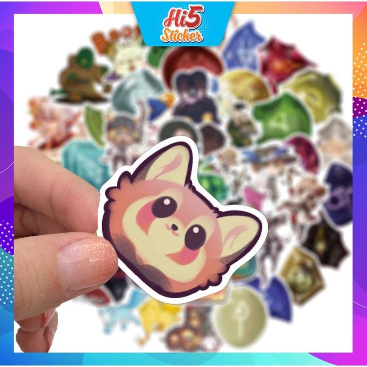 Sticker Hình Dán Trang Trí Anime Trò Chơi FinalFantasy ms#213