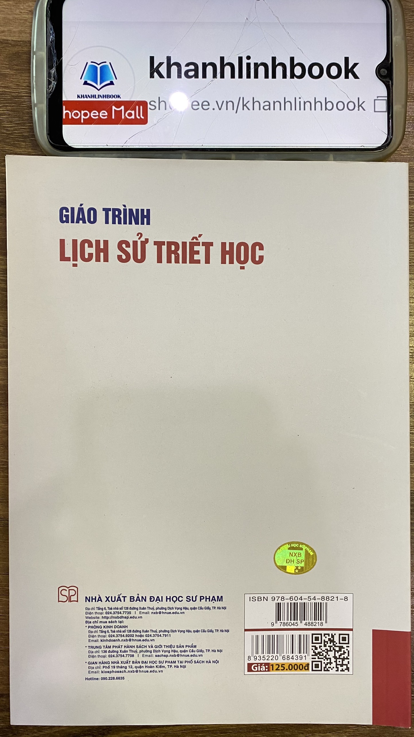 Sách - Giáo trình Lịch sử triết học