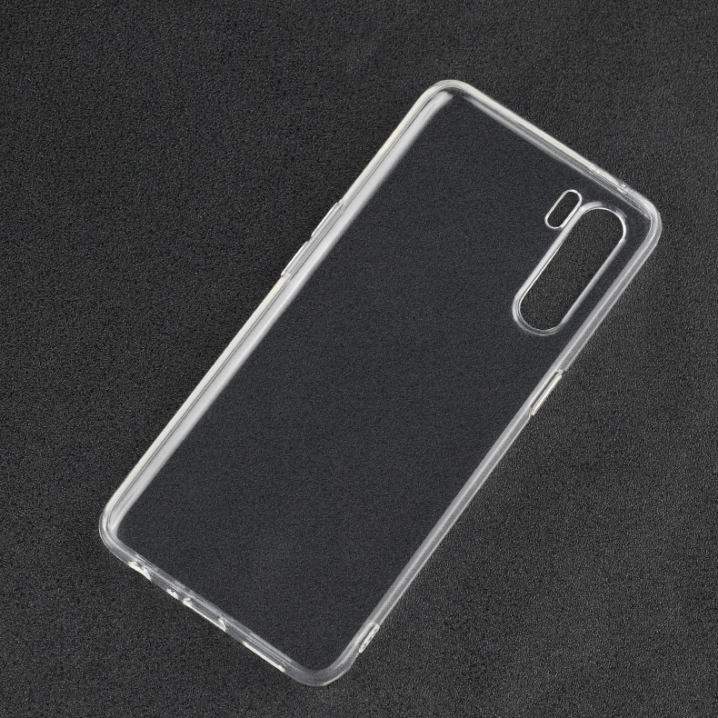 Ốp lưng dẻo silicone trong suốt dành cho OPPO A91 - Hàng cao cấp