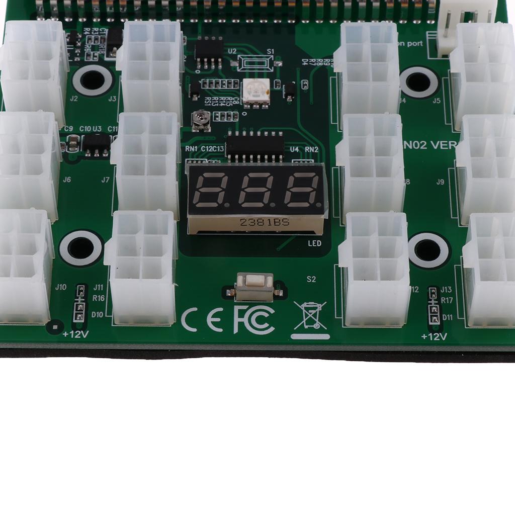 Mini 6 Pin  Breakout Board With Power On/Off Switch for