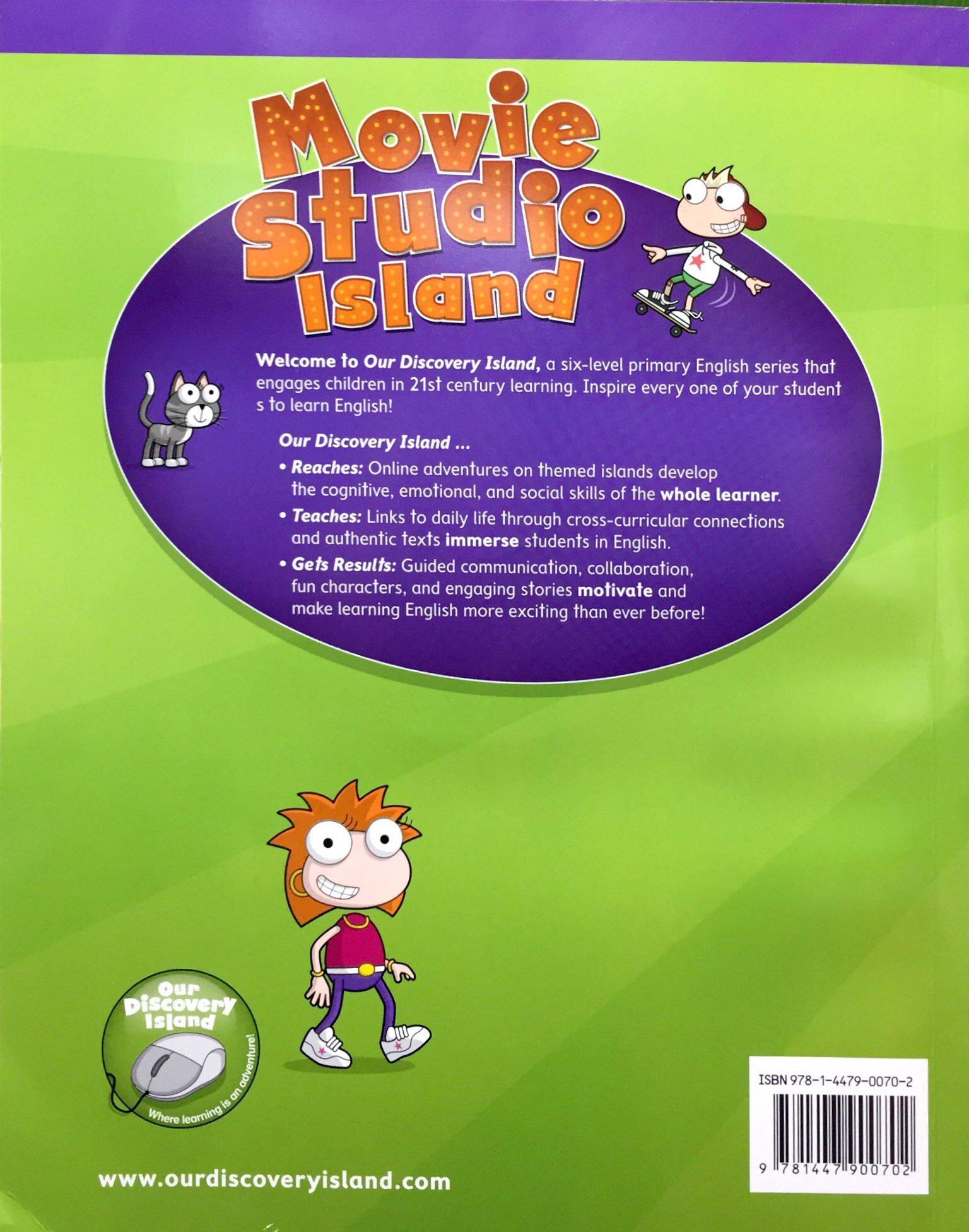 Sách ngoại văn: Our Discovery Island American Wb4 W/Cd