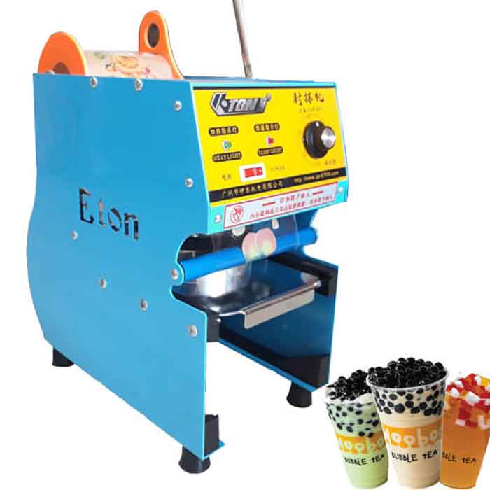 Máy Dập Nắp Cốc, Máy Ép Miệng Ly, Máy Ép Miệng Cốc Trà Sữa ETON - D7 - Hàng chính hãng