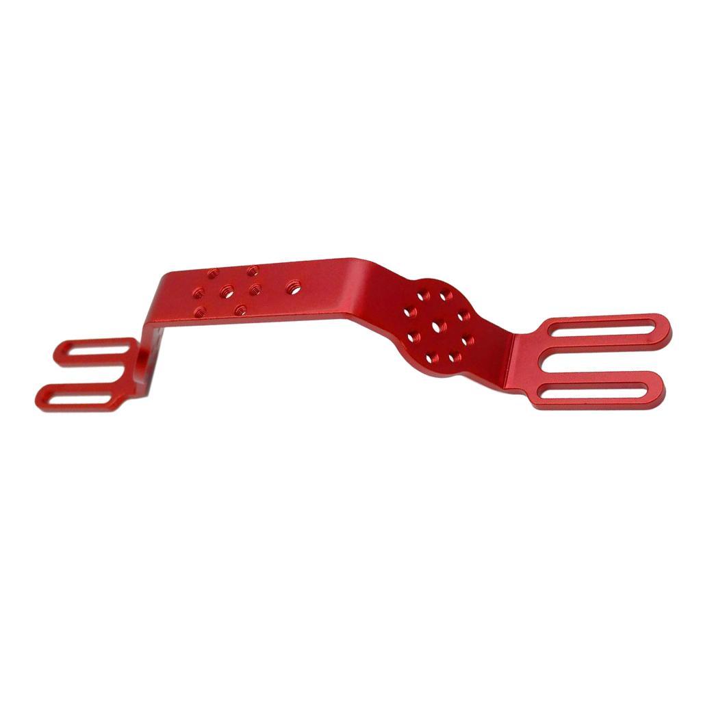 Aluminum Alloy CNC DSLR Camera Handle Grip Stabilizer Hand Grip Mount - Red