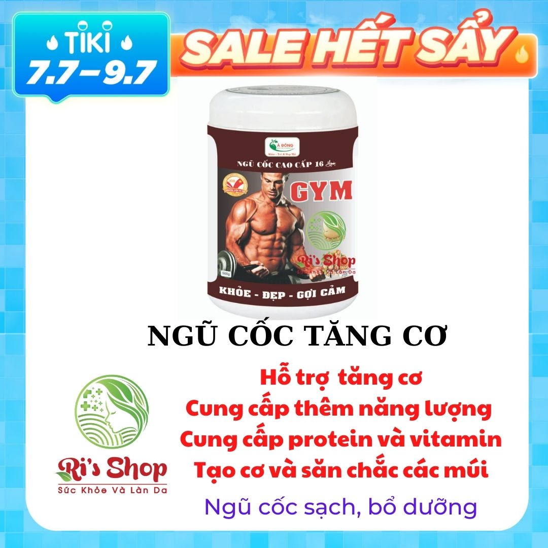 BỘT NGŨ CỐC CAO CẤP 16 LOẠI HẠT - HỖ TRỢ TẬP GYM Á ĐÔNG (MẪU MỚI) - BỔ SUNG DINH DƯỠNG CẦN THIẾT CHO CƠ THỂ