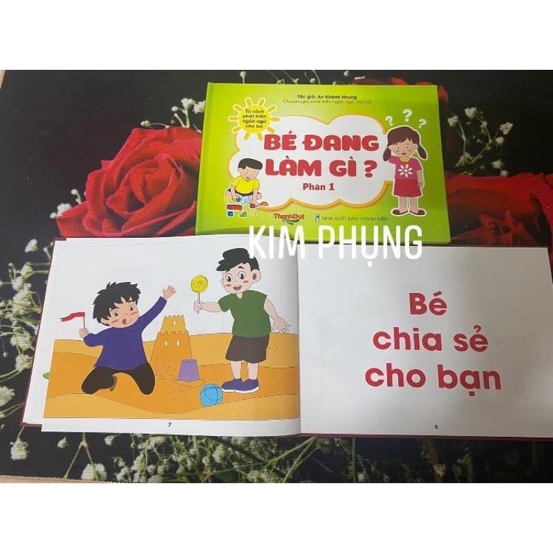 Hot Combo 2q Học Liệu Bé Đang Làm Gì