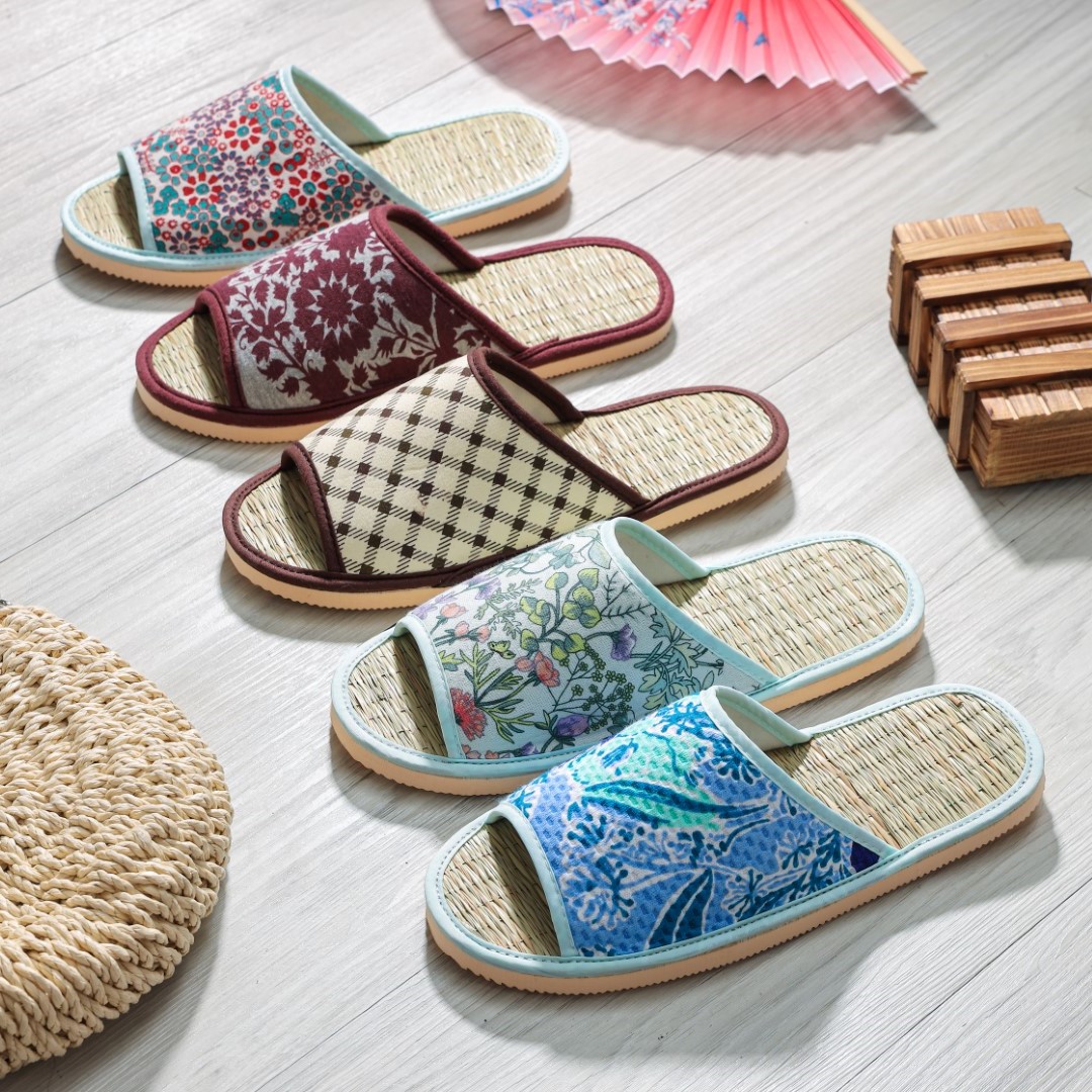 Dép Chiếu Cỏ Lác Tự Nhiên 100% Easy Life Slippers