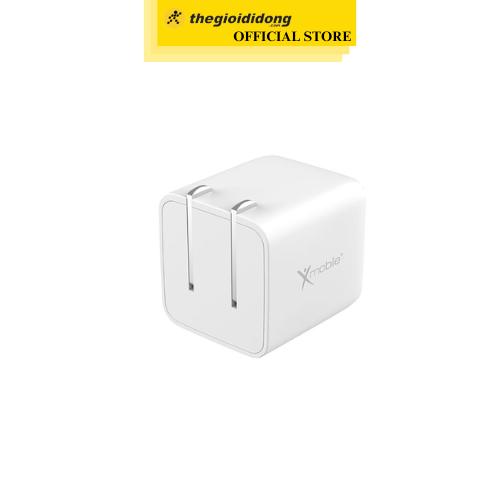 Adapter Sạc 2 cổng Type C PD QC 3.0 20W Xmobile DS255A - Hàng Nhập Khẩu