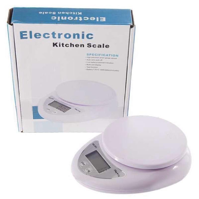 cân nhà bếp 5kg cân tiêu ly  electronic kitchen scale chia thực phẩm tiện dụng