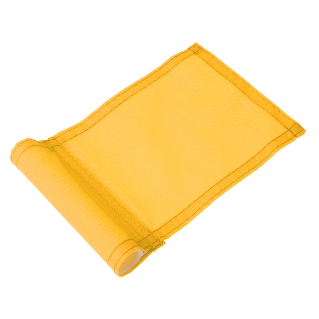 2xPuttingGreen Golf Solid Flag Golf Backyard Practicing Target Aids Yellow