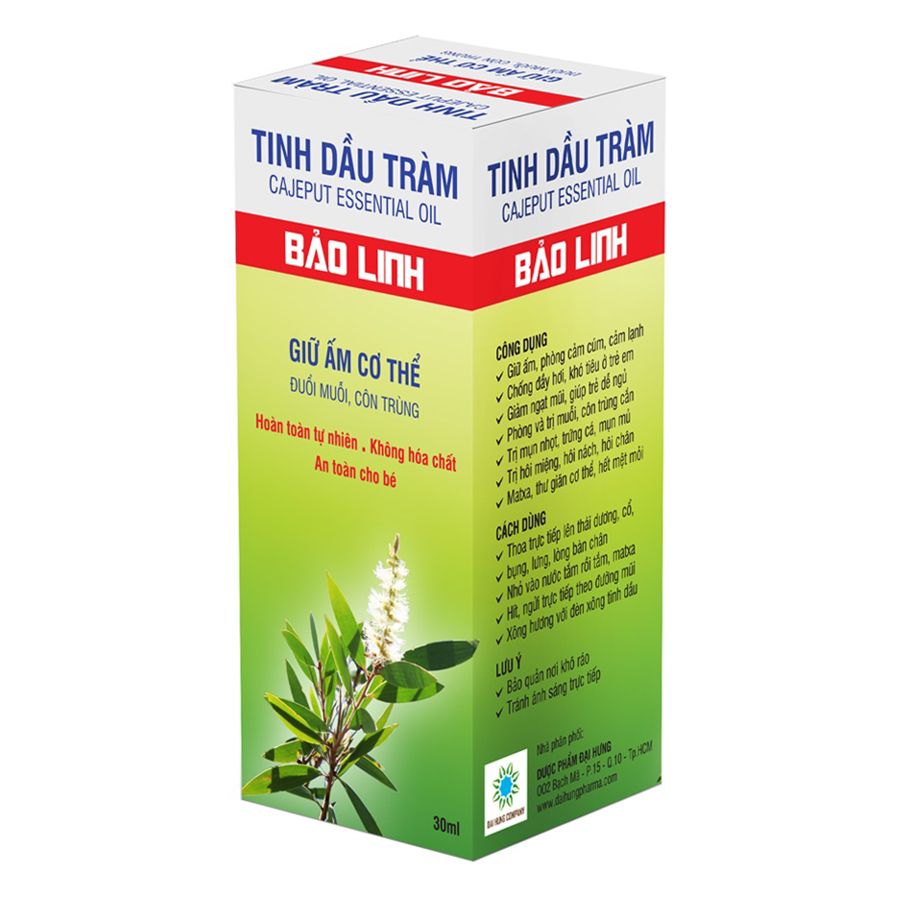 Combo 3 Chai Tinh Dầu Tràm Bảo Linh (30 ml)