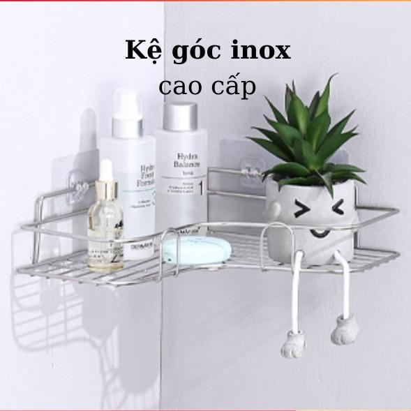 Kệ Góc Inox Nhà Tắm Dán Tường Siêu Chắc Kệ Góc Inox Cao Cấp Đa Năng