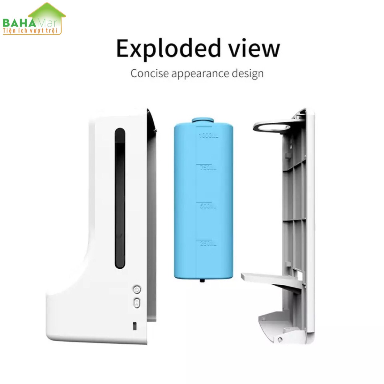 MÁY TÍCH HỢP 2 TRONG 1 ĐO NHIỆT ĐỘ VÀ PHUN CẢM ỨNG RỬA TAY KHỬ TRÙNG TỰ ĐỘNG K9Pro Plus "BAHAMAR" Tự động đo nhiệt độ và phun nước rửa tay diệt khuẩn hiệu quả tránh lây nhiễm chéo
