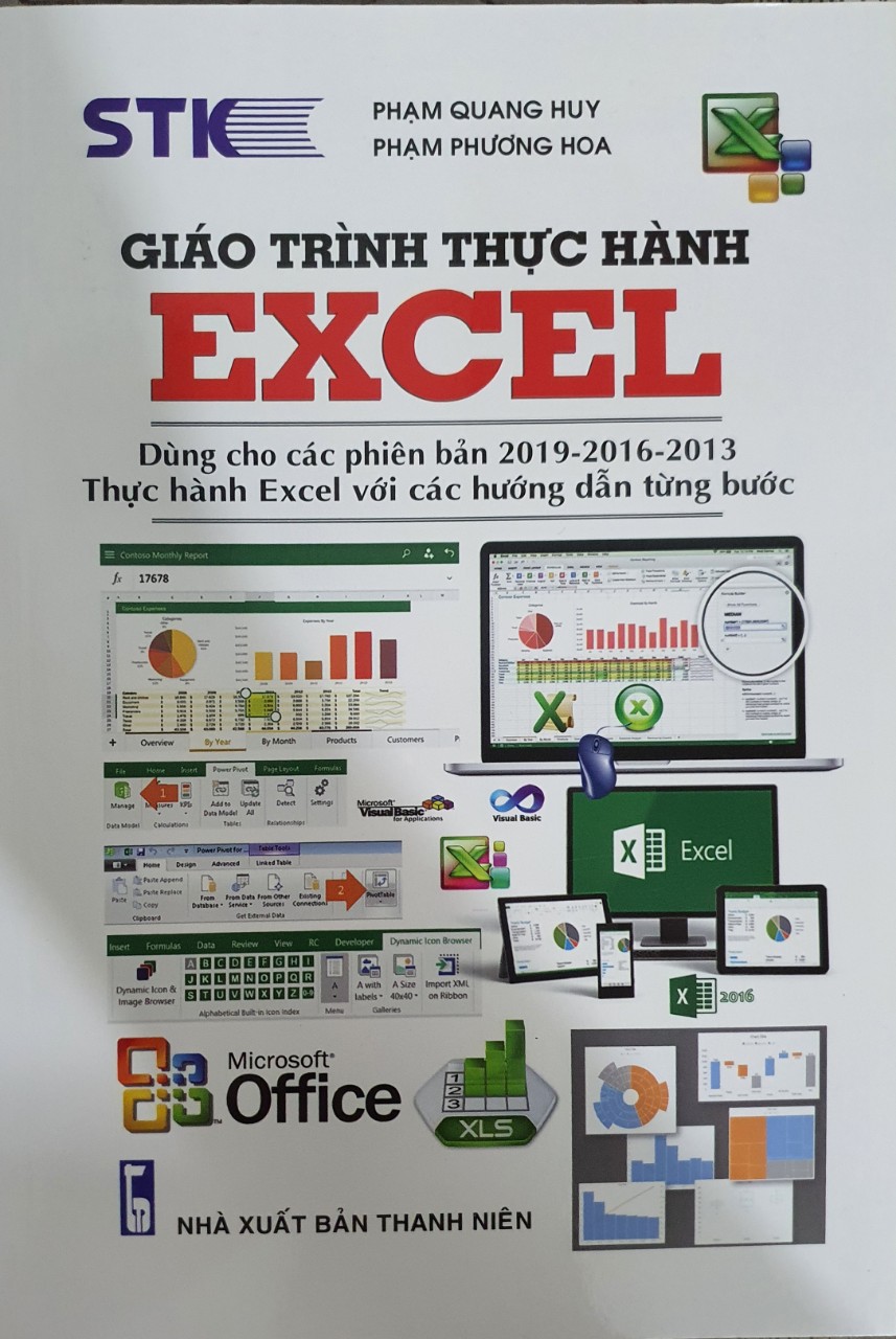 Giáo Trình Thực Hành Excel - Dùng Cho Các Phiên Bản 2019-2016-2013