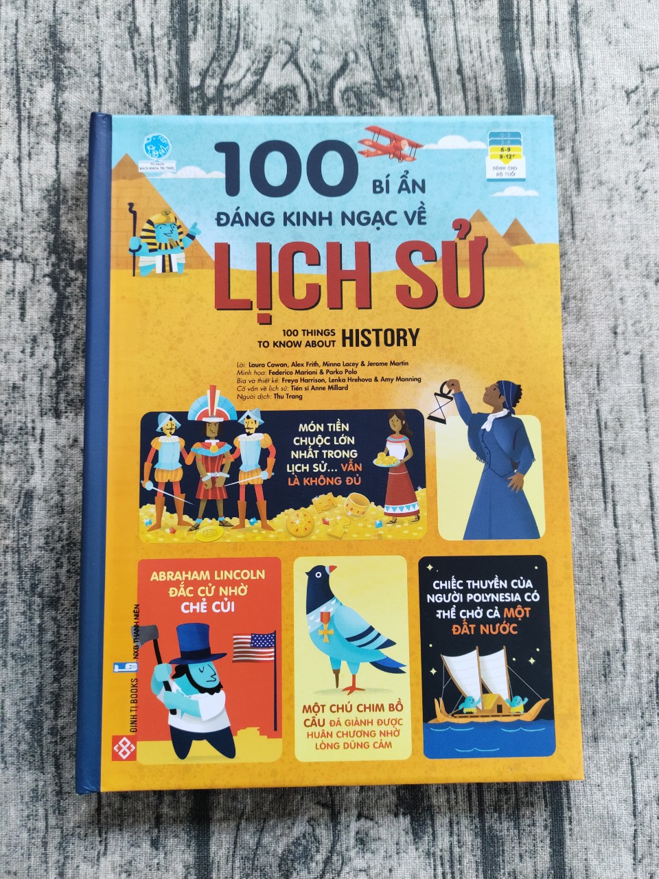100 Bí Ẩn Đáng Kinh Ngạc Về Lịch Sử, Cơ Thể Người, Đại Dương vs Giải Cứu Trái Đất