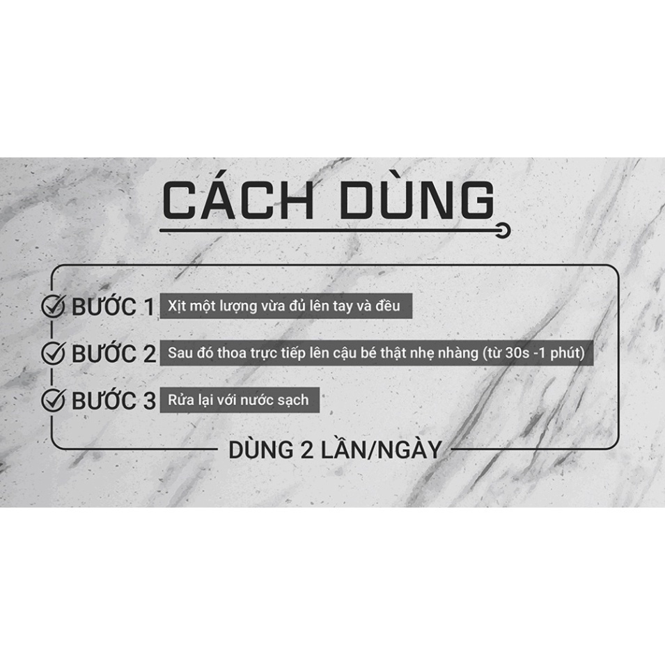 Bọt vệ sinh cho nam giới Himiz ngăn mùi, khử khuẩn hiệu quả hương bạc hà mát lạnh 120ml