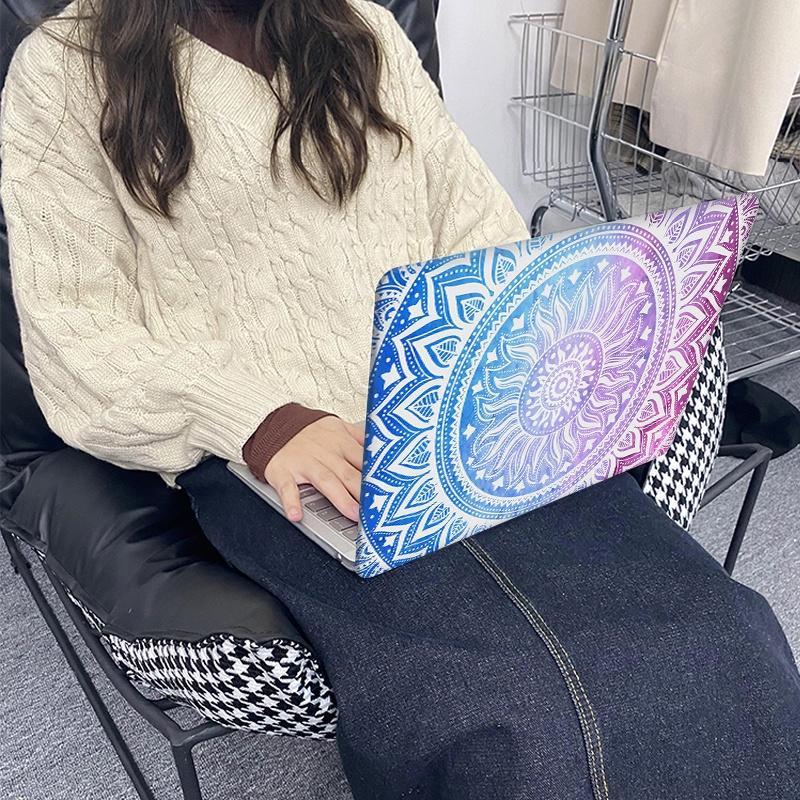 Ốp Lưng Họa Tiết Mandala Cho macbook Air 13.6 2022 m2 A2681 Pro 13 inch m2 A2338 Touch Bar 2020 2021 Air Pro 13 M1 A2337 A2289 A2251 2012 2017 Air Retina 13
