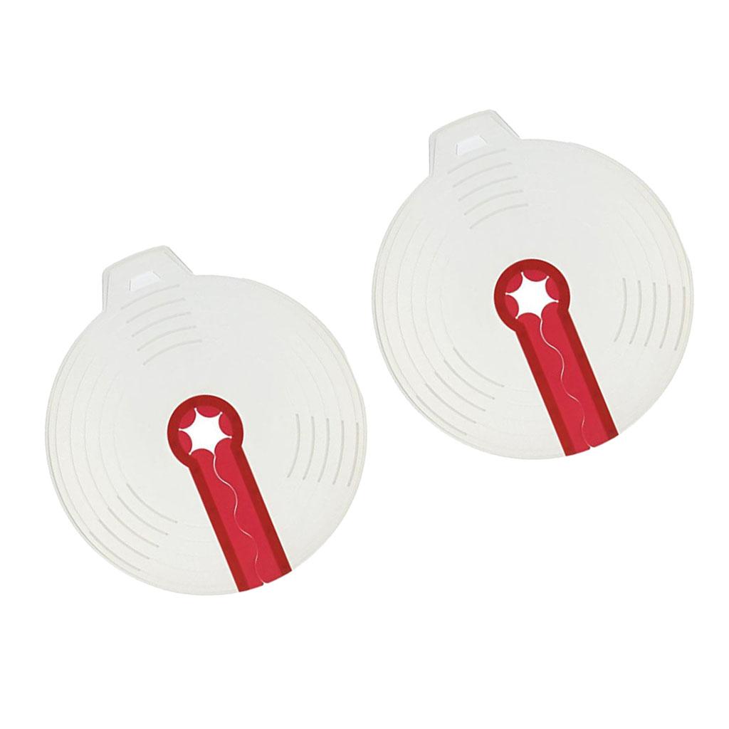 2X Nhựa Đầm Xòe Màn Hình Làm Bánh Bát Trộn Chảo Chiên Bảo Vệ Có Nồi