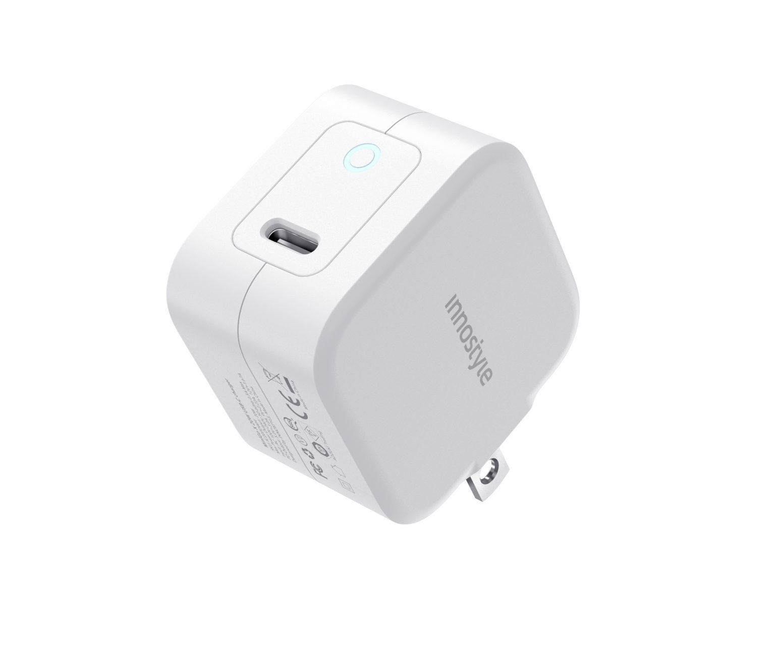 SẠC NHANH INNOSTYLE USB-C PD 20W MINIGO III WHITE - Hàng Chính Hãng - IC20PDWHI