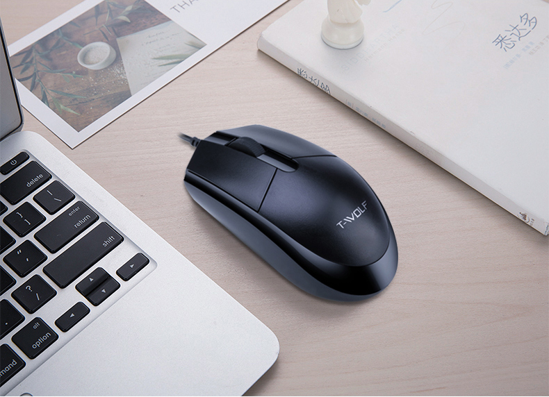 Chuột Có Dây T-Wolf V3 - Hàng Chính Hãng