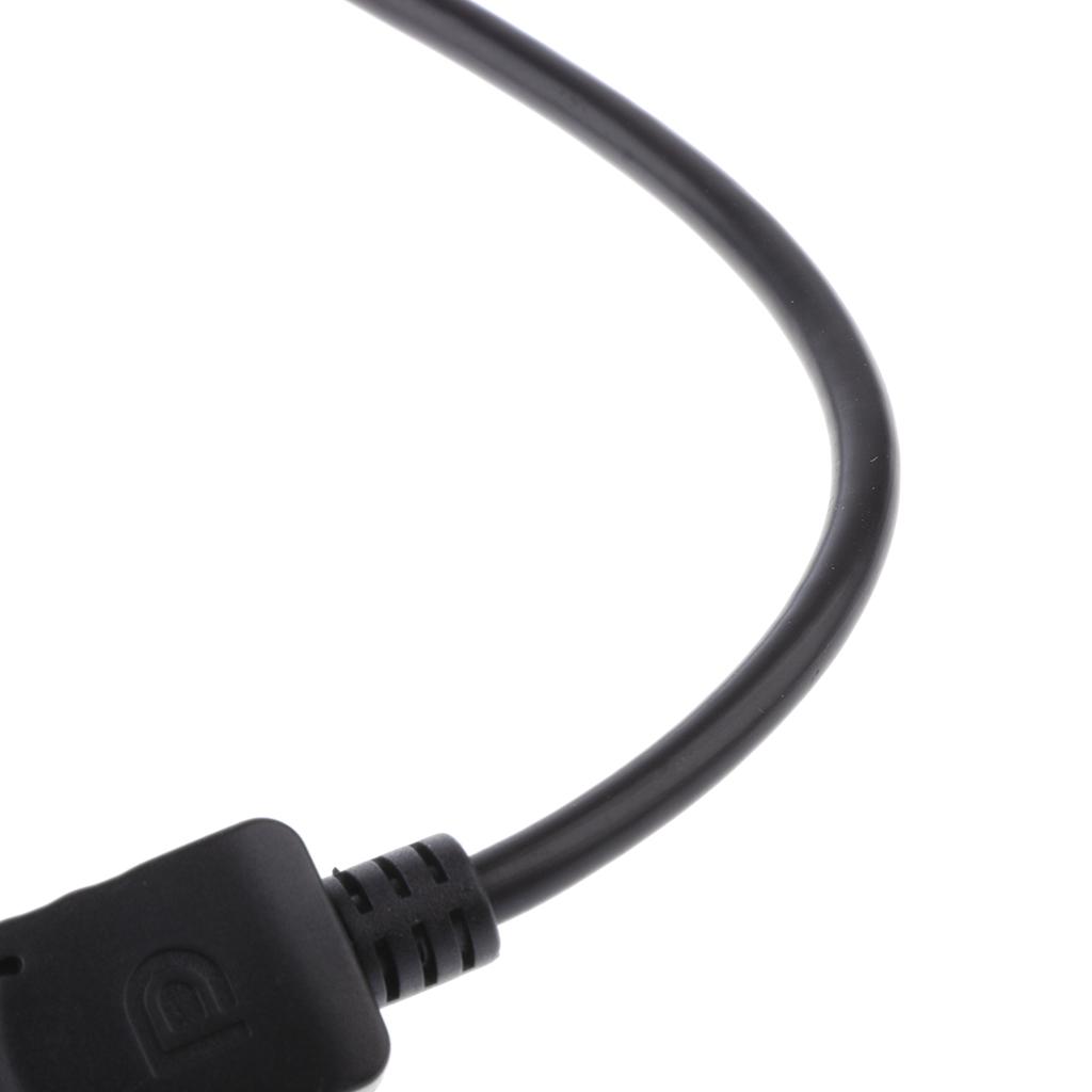 DP Display-Port Male to DVI Female Adapter Cable Converter for Monitor Black