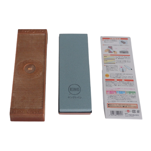 Đá mài dao King Deluxe KG-65 220/1000