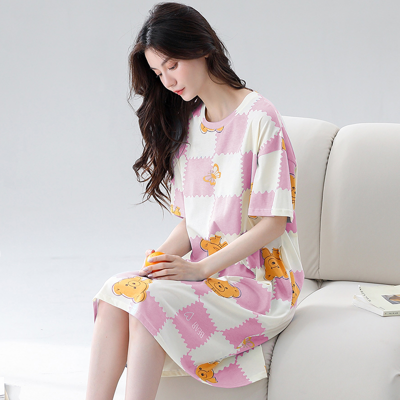 Váy mặc nhà cotton 8831