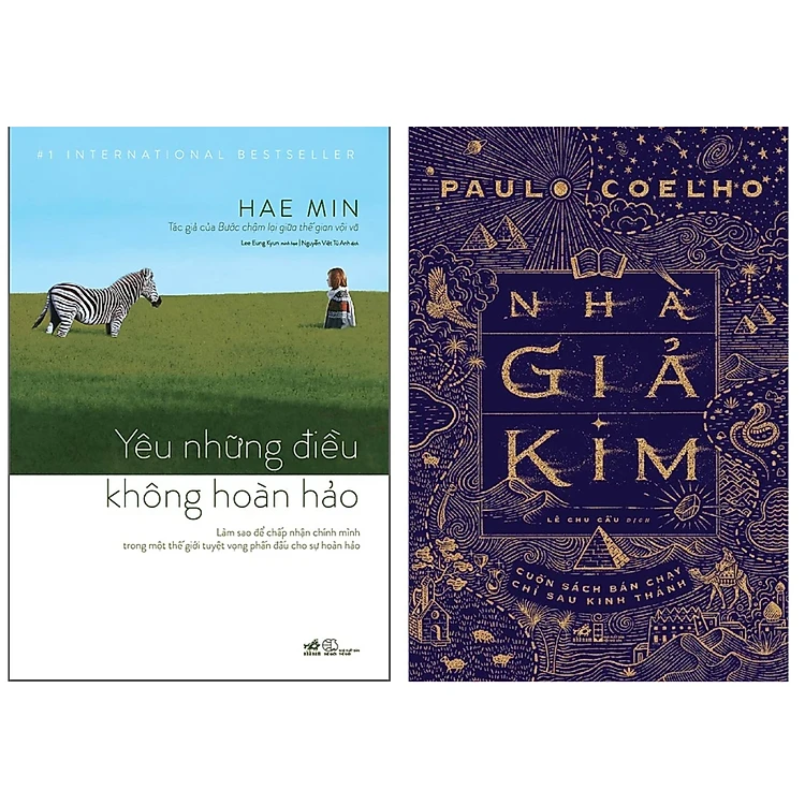 Combo 2Q: Nhà Giả Kim + Yêu Những Điều Không Hoàn Hảo