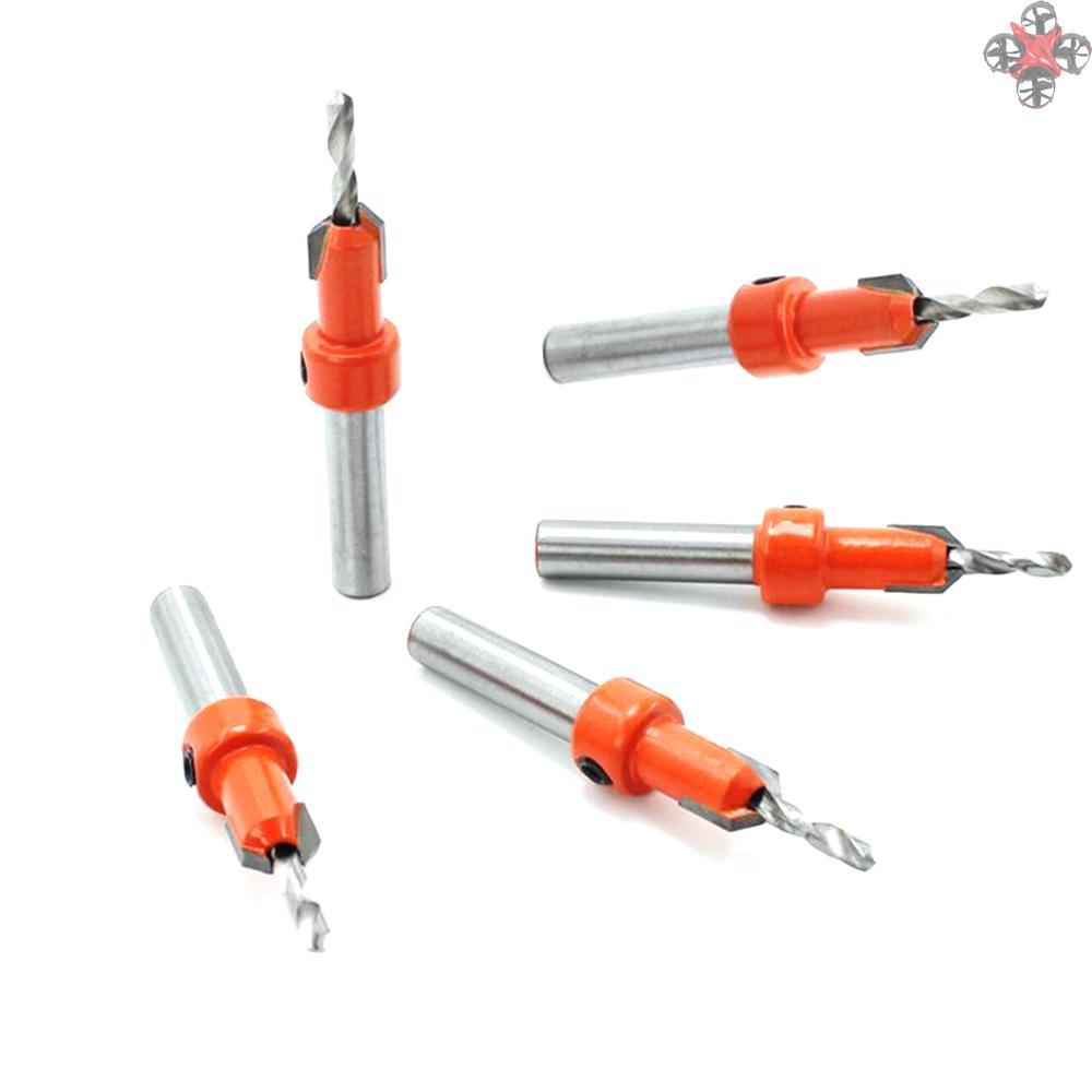 Bộ 5 Mũi Khoan Khoét Lỗ Vật Liệu Gỗ