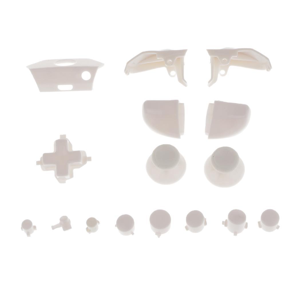 L2 R2 L1 R1  Button D-PAD Mod  for   Wireless Controller White