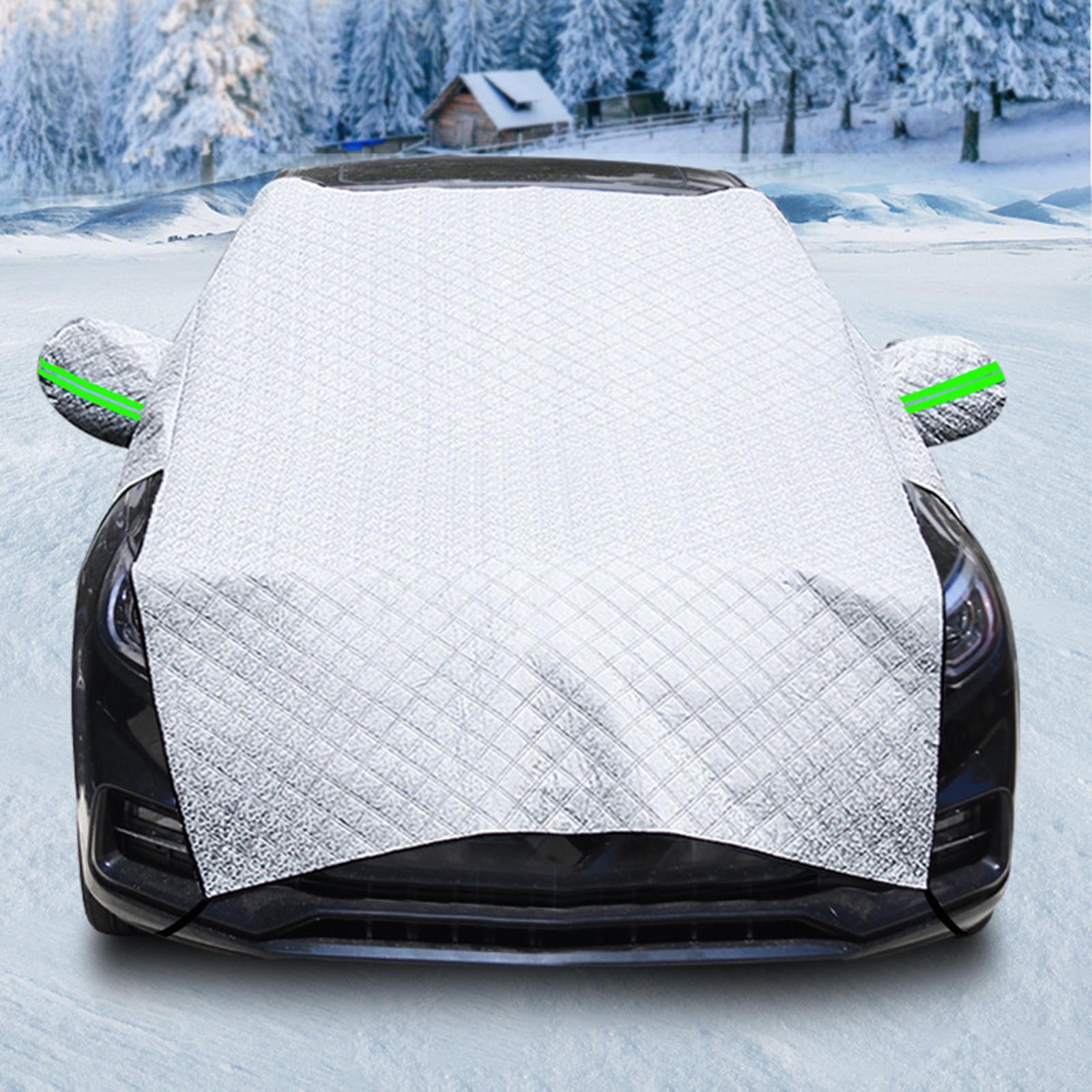 Car Windshield Snow Cover/ Front Window Automotive Cover/ Car Accessories Windproof Cover Windshield Protection for SUV