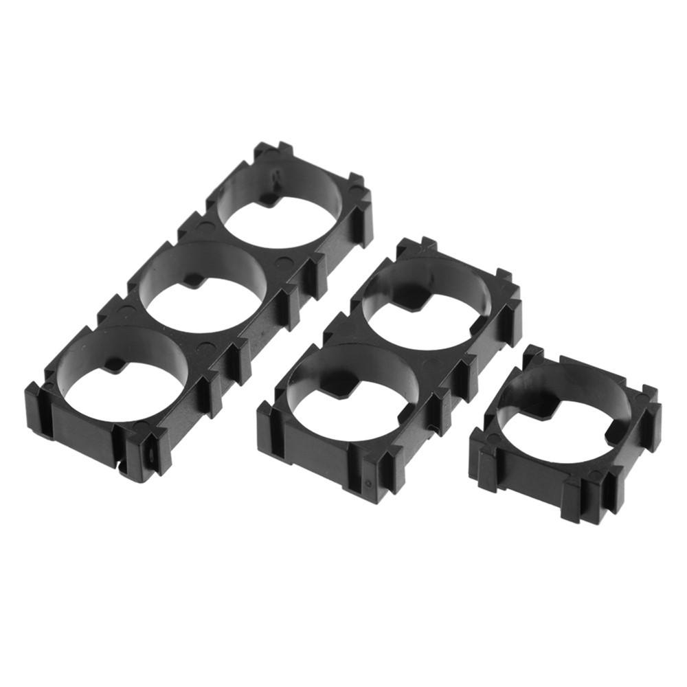 20 Cái/lốc 18650 Pin An Toàn Chống Rung Giá Đỡ Hình Trụ Giá Đỡ Li-ion Tế Bào Lưu Trữ Pin Lithium Giá Đỡ Màu Sắc: 1P