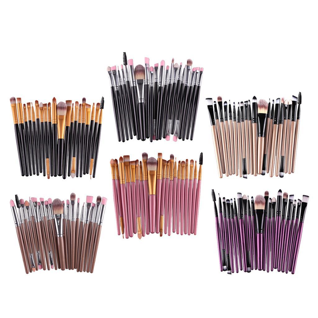 20 pics/set Professional Makeup Brush   Brush Black