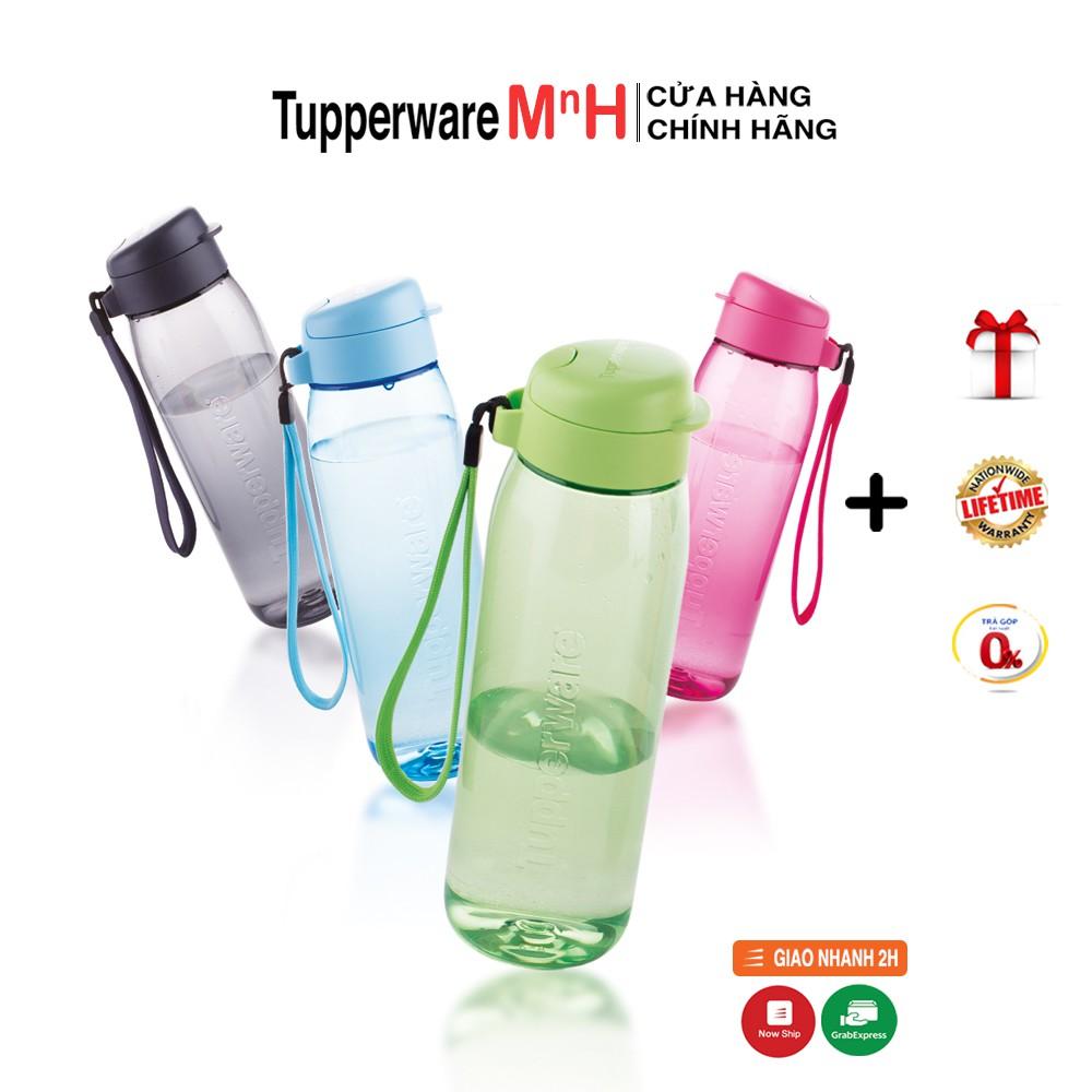 Bình Nước Lohas Flask 750ml Tupperware, Bình Đựng Nước Nhựa Nguyên Sinh An Toàn