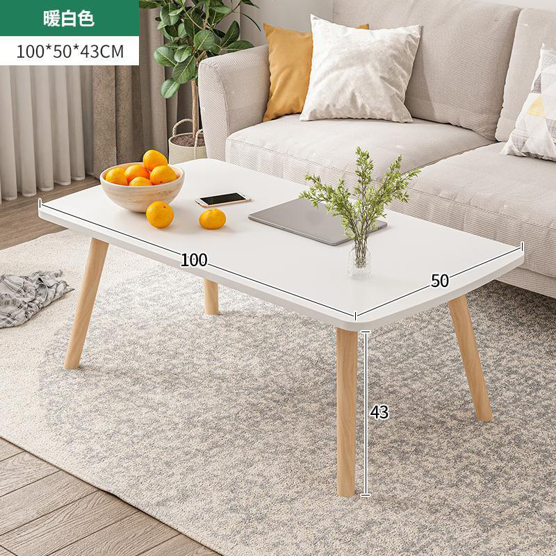 Bàn trà chữ nhật, bàn trà sofa HOLI ( BT02 ) Mặt bàn dày 15ly, Chân gỗ tự nhiên chắc chắn, Giá rẻ chất lượng tốt