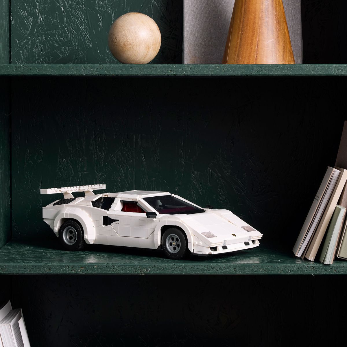 LEGO ICONS 10337 Đồ Chơi Lắp Ráp Lamborghini Countach 5000 Quattrovalvole (1506 chi tiết)