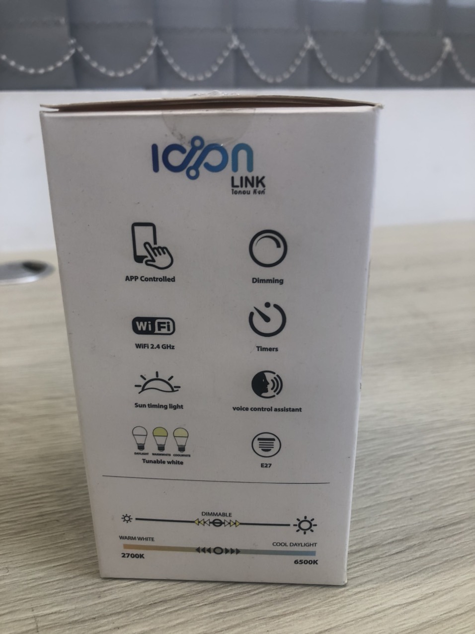 Bóng đèn thông minh, SMART LED LUMAX ICON LINK TUNABLE WHITE 9W ĐUI E27