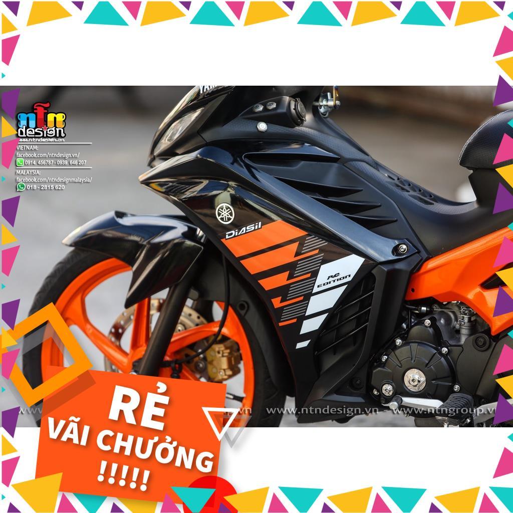 Tem Rời Exciter 135 Mẫu 2014 Zin Cam Đen