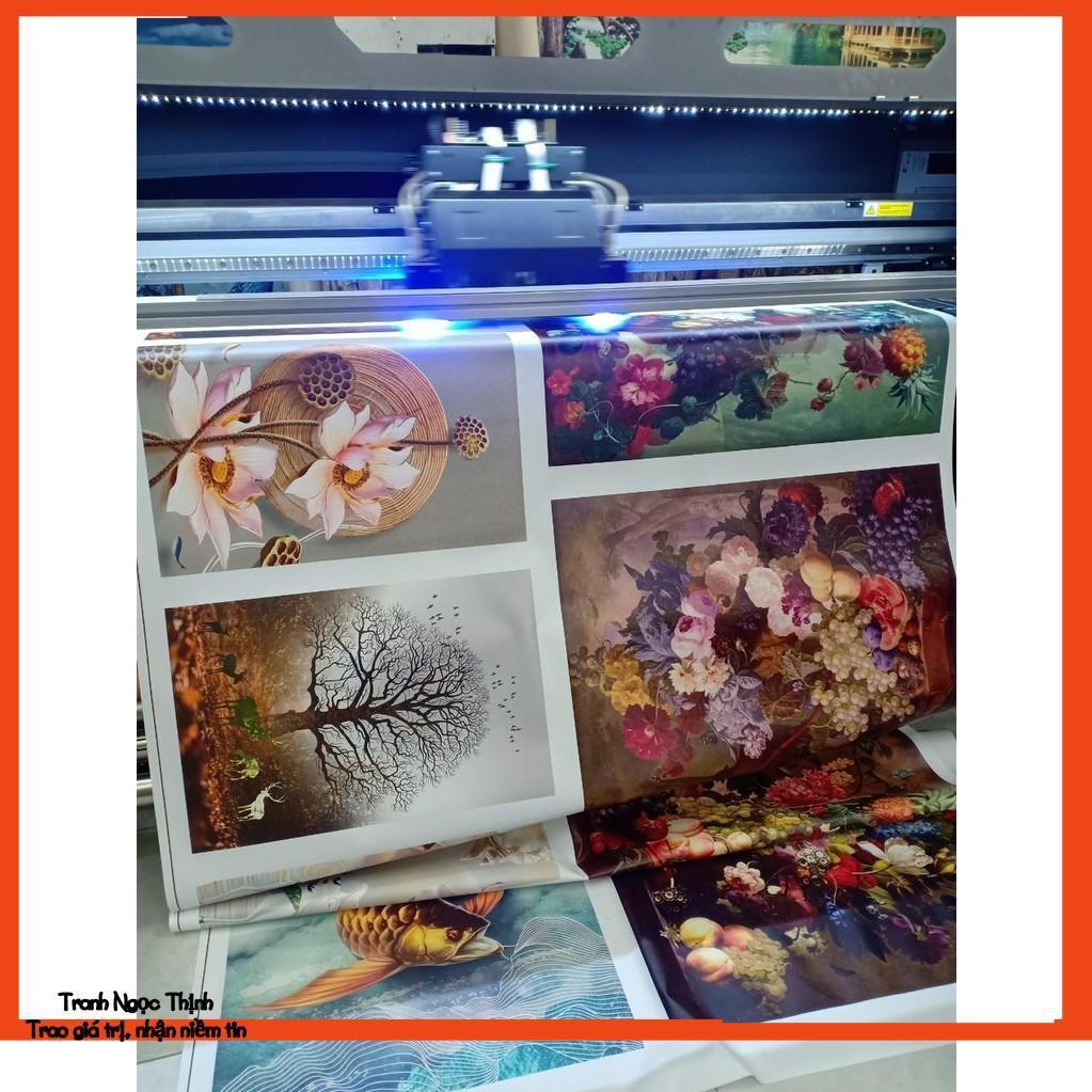 Tranh treo tường Lòng thương sót Chúa đã thành phẩm hoàn chỉnh có khung 40- 60Cm