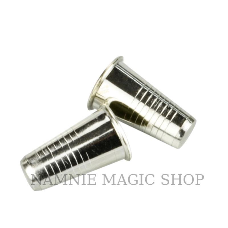 Ảo thuật ngón tay Thimble Magic màu bạc +Video Hướng dẫn