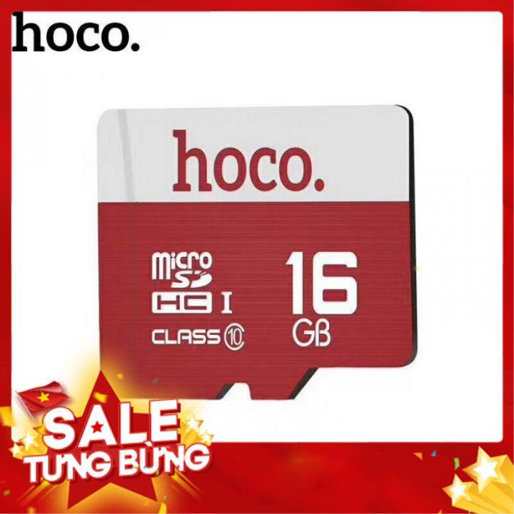 Thẻ nhớ Hoco 16Gb Class 10 tốc độ cao (hàng chính hãng)