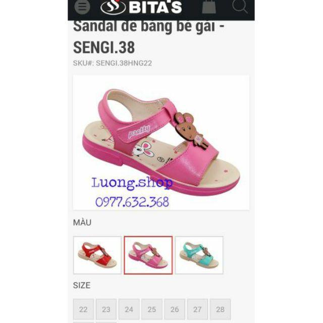 Sandal bita's bé gái SENGI38 (size 22-30)