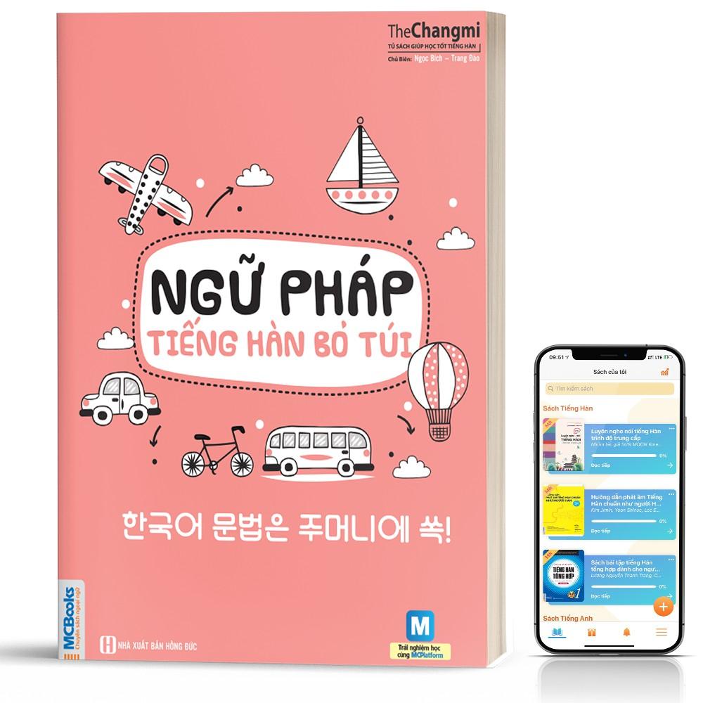 Sách - Ngữ Pháp Tiếng Hàn Bỏ Túi Giải Thích Chi Tiết