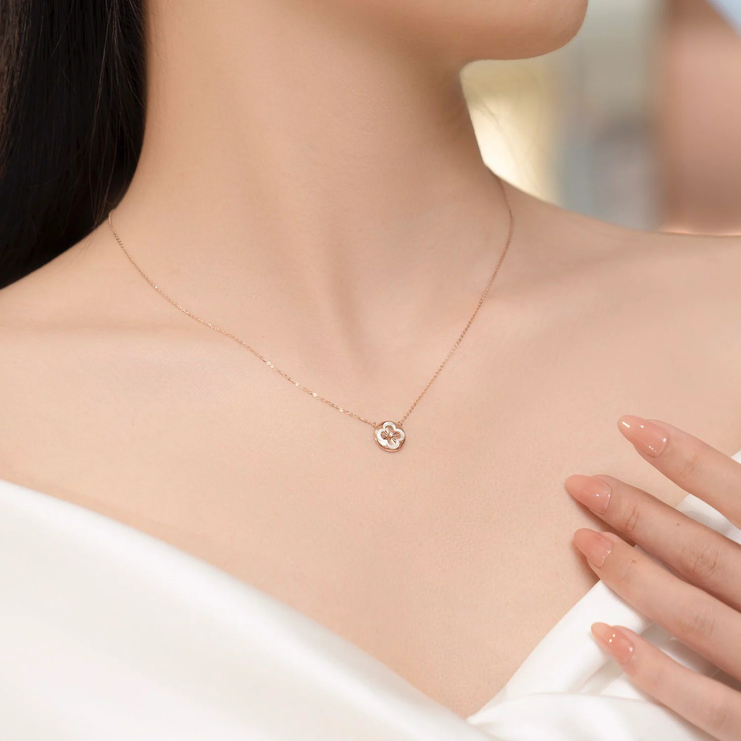 Dây Chuyền Vàng 18K DCZ004 Huy Thanh Jewelry